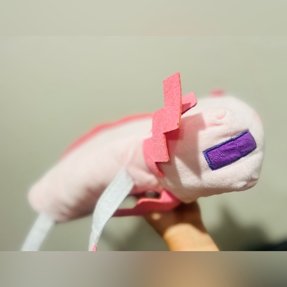 Minecraft Axolotl Plush Pillow Buddy - Super Soft Character Pillow - Polyeste. - Picture 3 of 9